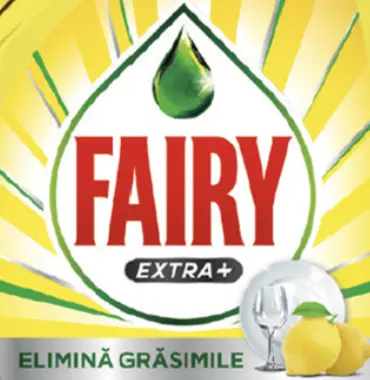 Detergent de vase Fairy Extra+, Aroma de citrice, 650ml