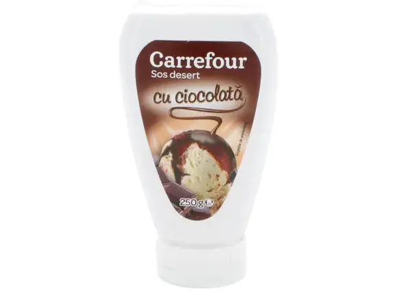 Sos desert cu ciocolata Carrefour, 250g