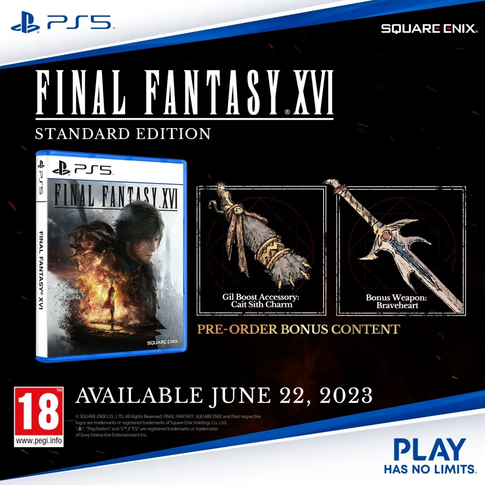 Joc Final Fantasy XVI pentru PS5