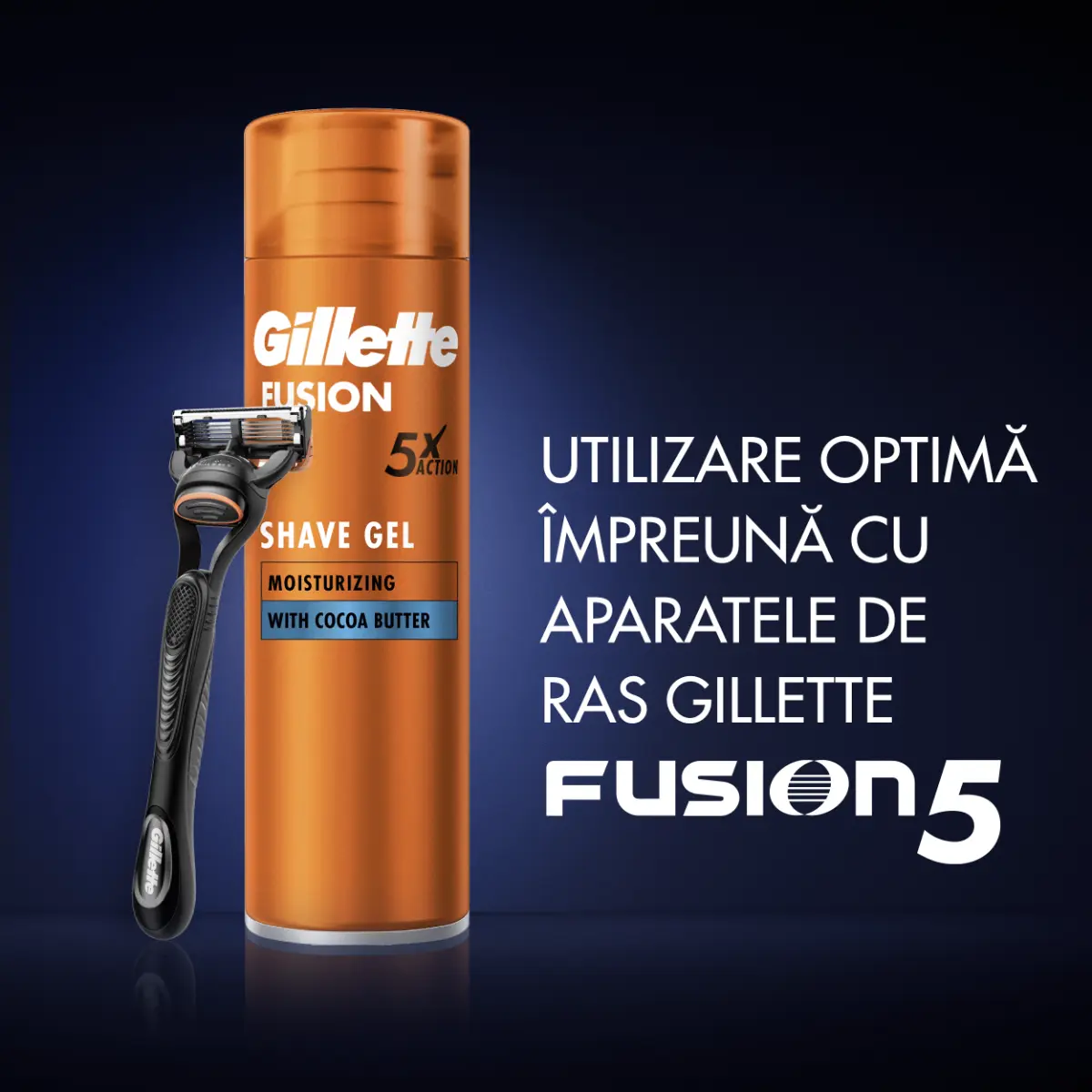 Gel De Ras Gillette Fusion5 Ultra Hidratant 200 ml