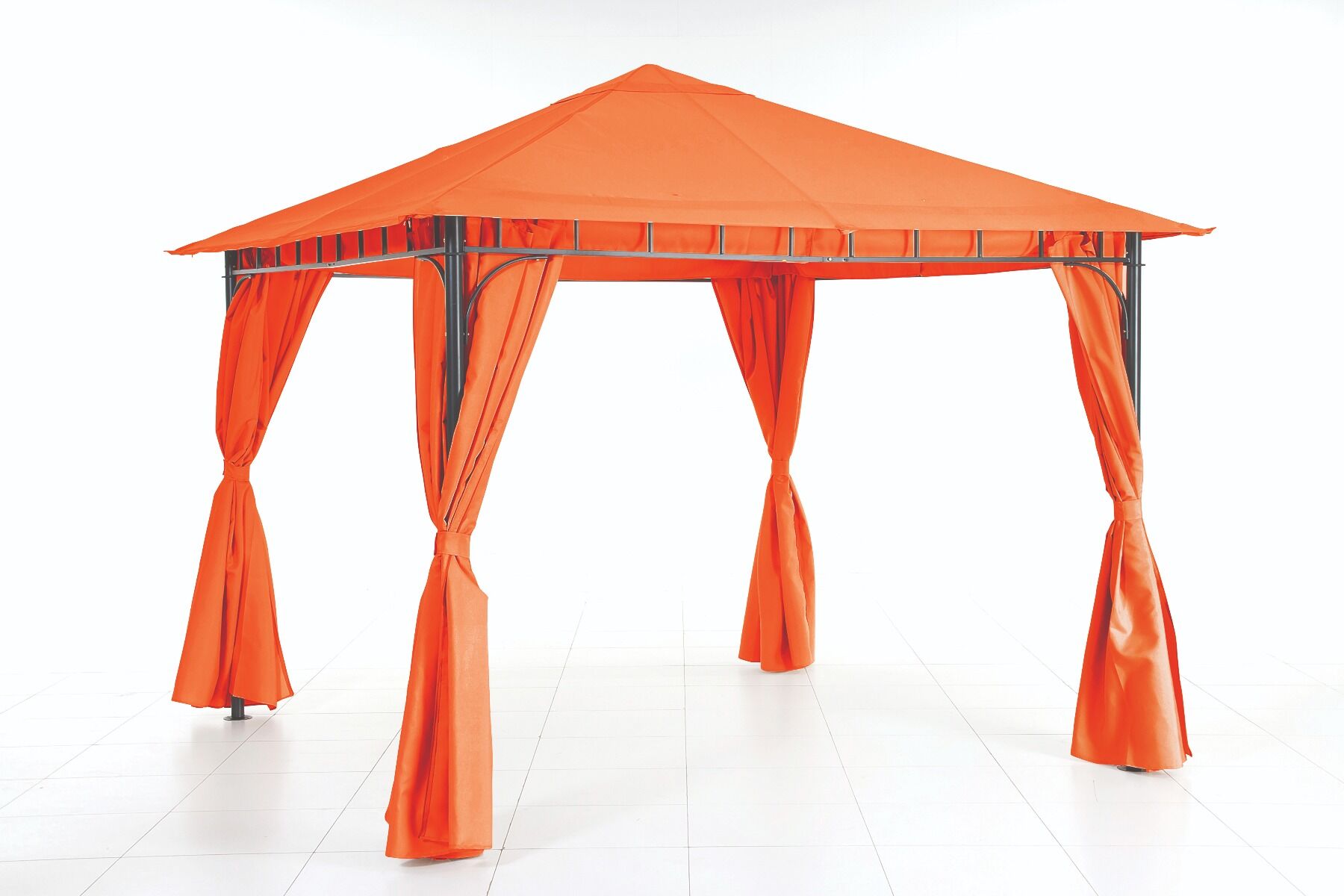 Pavilion metalic 3x3m, portocaliu