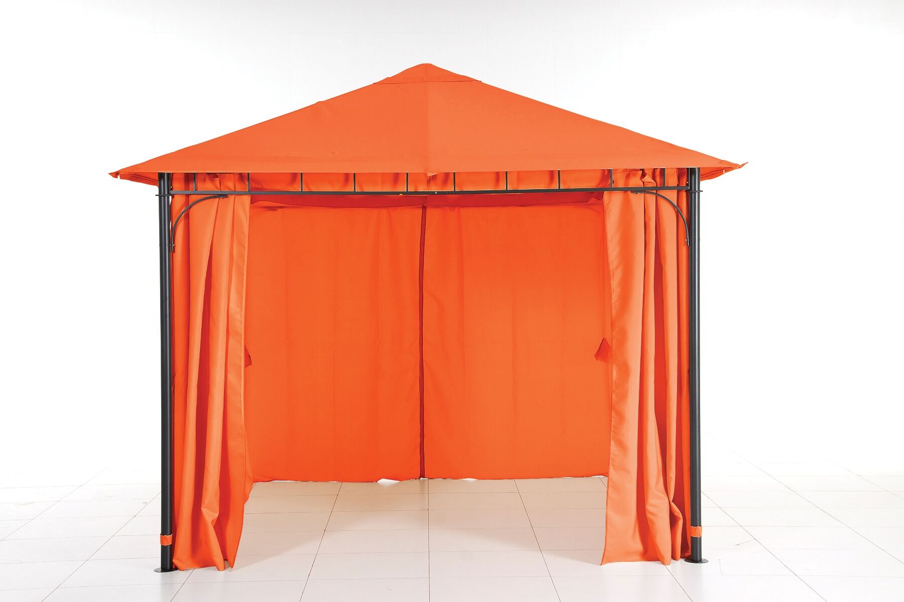 Pavilion metalic 3x3m, portocaliu