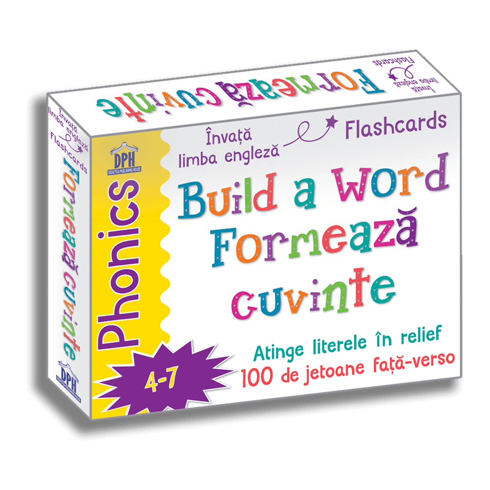 Build a world - Formeaza cuvinte - jetoane limba engleza