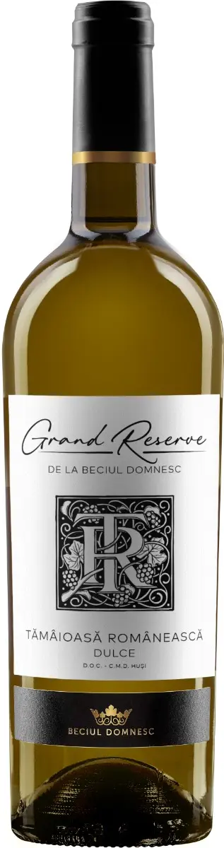 Vin alb Beciul Domnesc Grand Reserve Tamaioasa Romaneasca Dulce, 0.75L