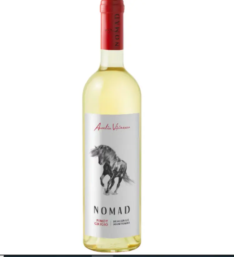 Vin alb sec Aurelia Visinescu, Nomad Pinot Grigio, 0.75L