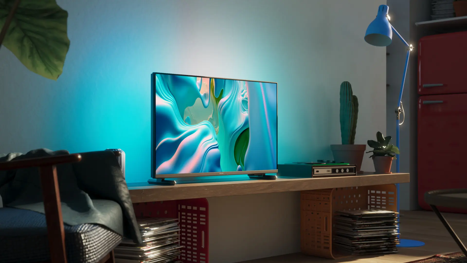 Televizor LED Smart Philips 32PFS6908/12, 80 cm, Full HD, Clasa E