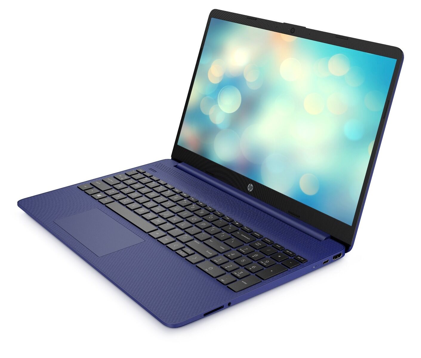 Laptop HP 15s-fq1062nq, Intel i5-1035G1, SSD 256 GB, 4 GB RAM, Intel UHD Graphics, No OS, Albastru