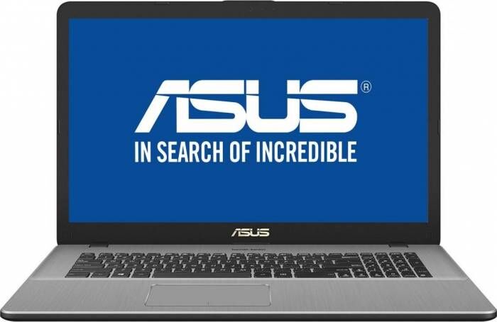 Laptop ASUS Pro 17 N705UQ-GC026 cu procesor Intel® Core i7-7500U pana la 3.50 GHz, Kaby Lake, OS, Dark Grey Metal