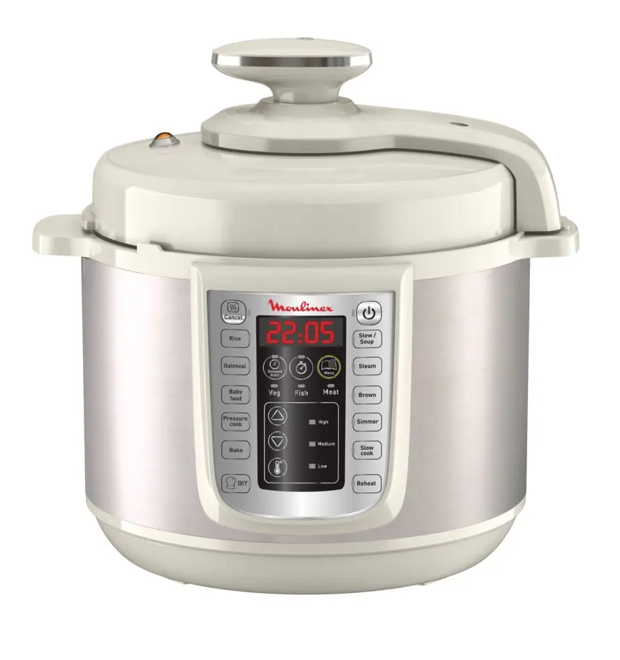 Properly motion background Multicooker Moulinex CE505A10 One Pot, 1200 W, 6 L, Alb | Carrefour Romania