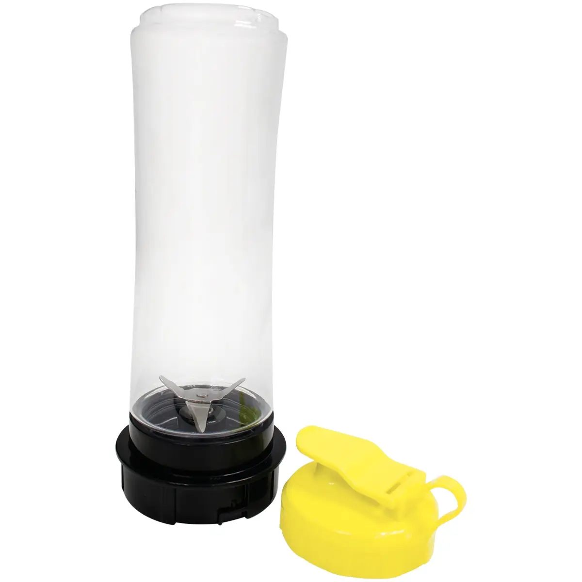 Mini blender sport Mandine MSB3002B-17, 300W, 2 vase, 500ml, Negru