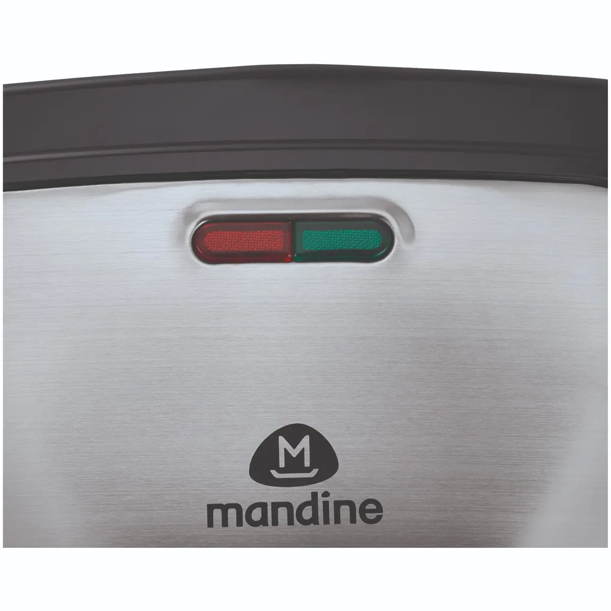 Sandwich maker Mandine MSM750-21, 750W, placa detasabila, Negru