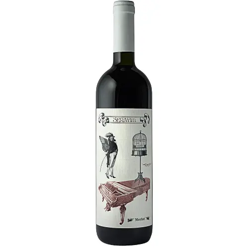 Vin rosu, Serafim Merlot, 0.75L