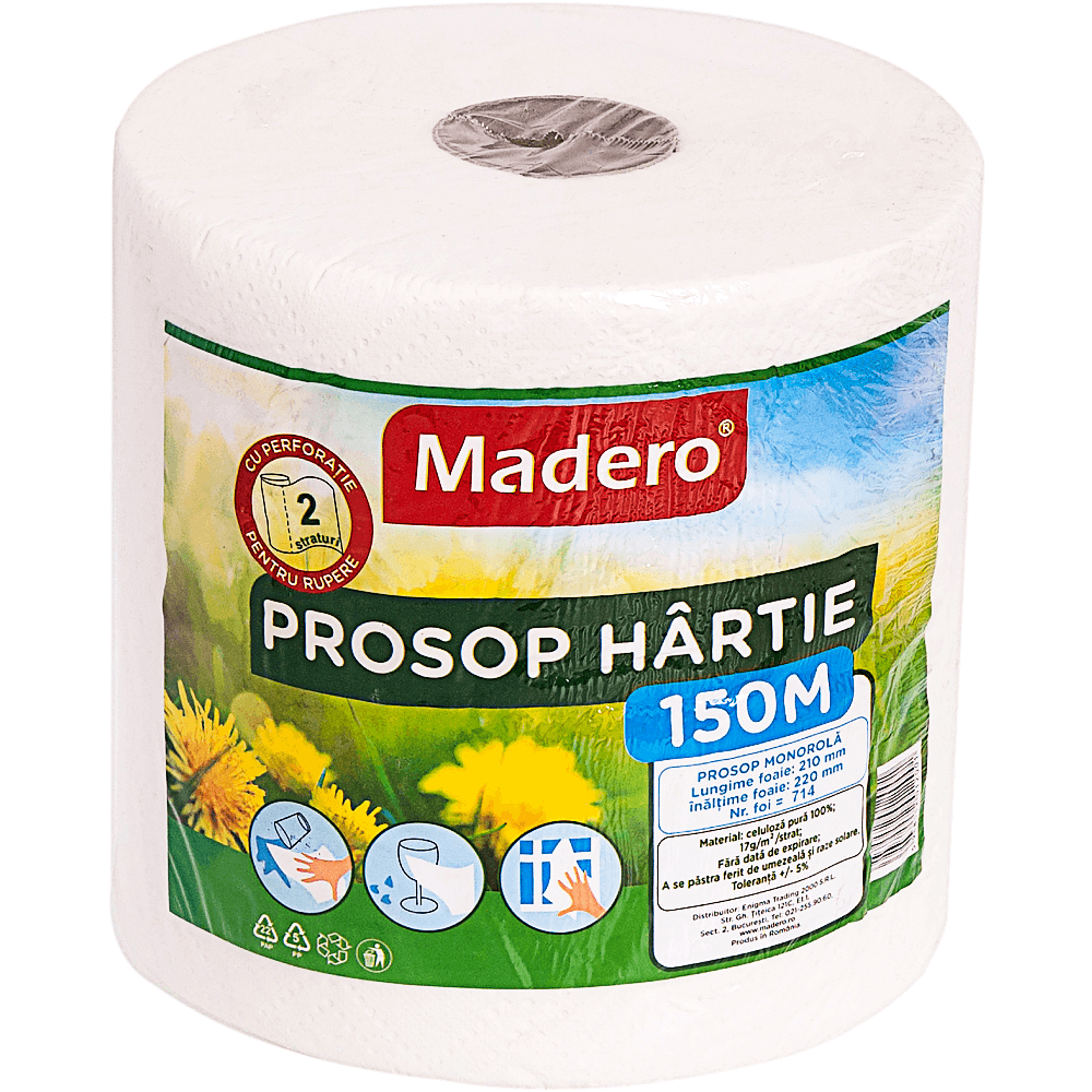 Prosop de hartie Madero 2 straturi 150m