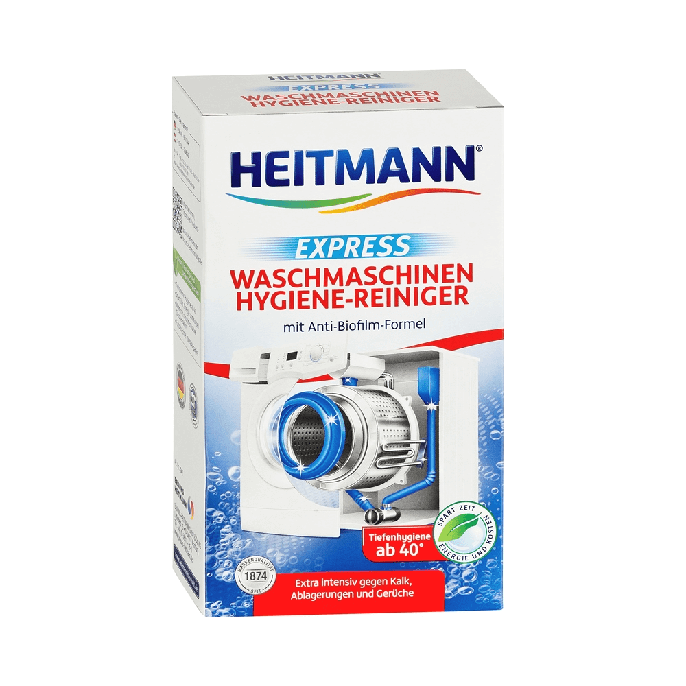 we 9:45 whip Solutie curatat masini de spalat rufe Heitmann Express Anti-Biofilm 250g |  Carrefour Romania