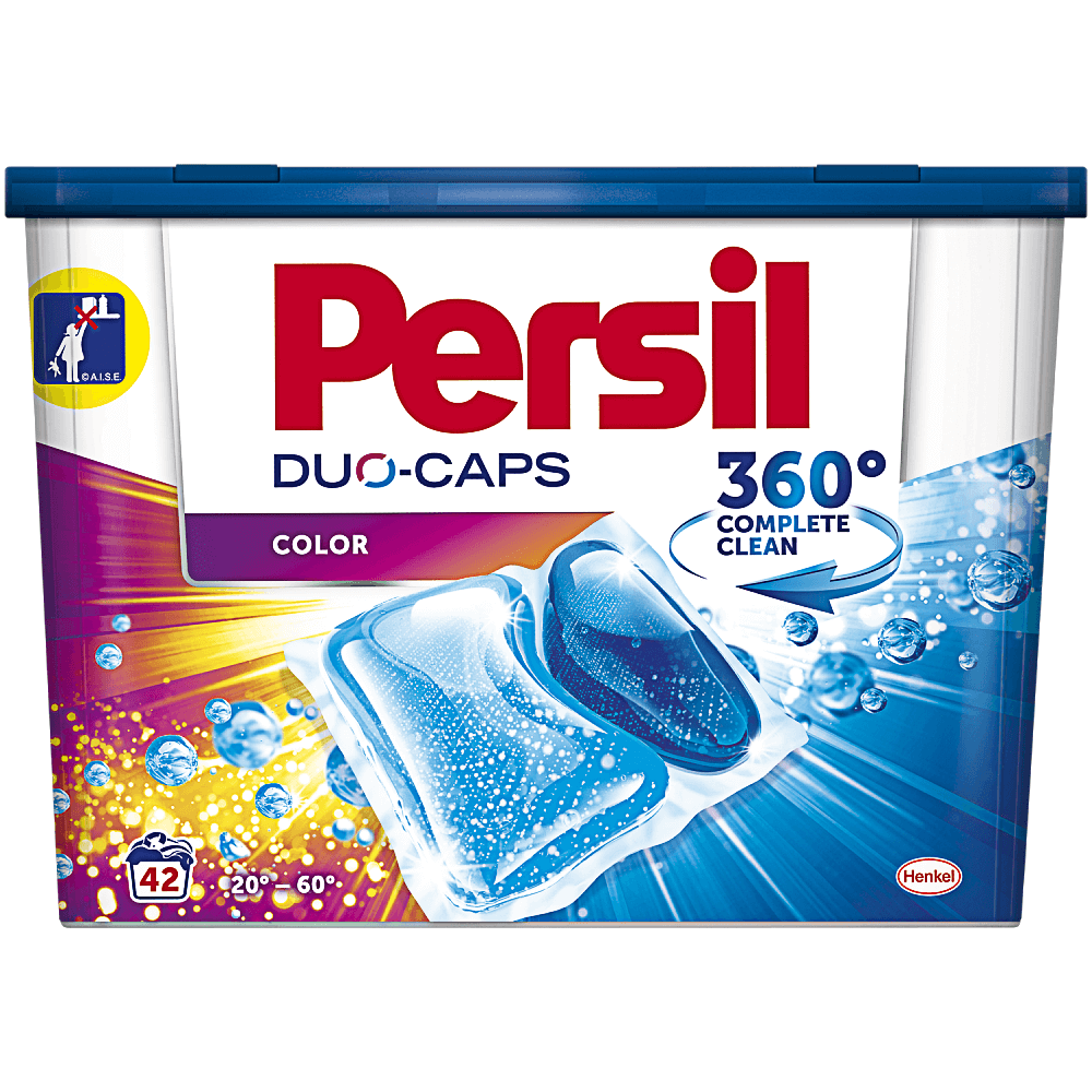 Detergent automat capsule, Persil Duo-Caps Color, 42 spalari, 42 buc