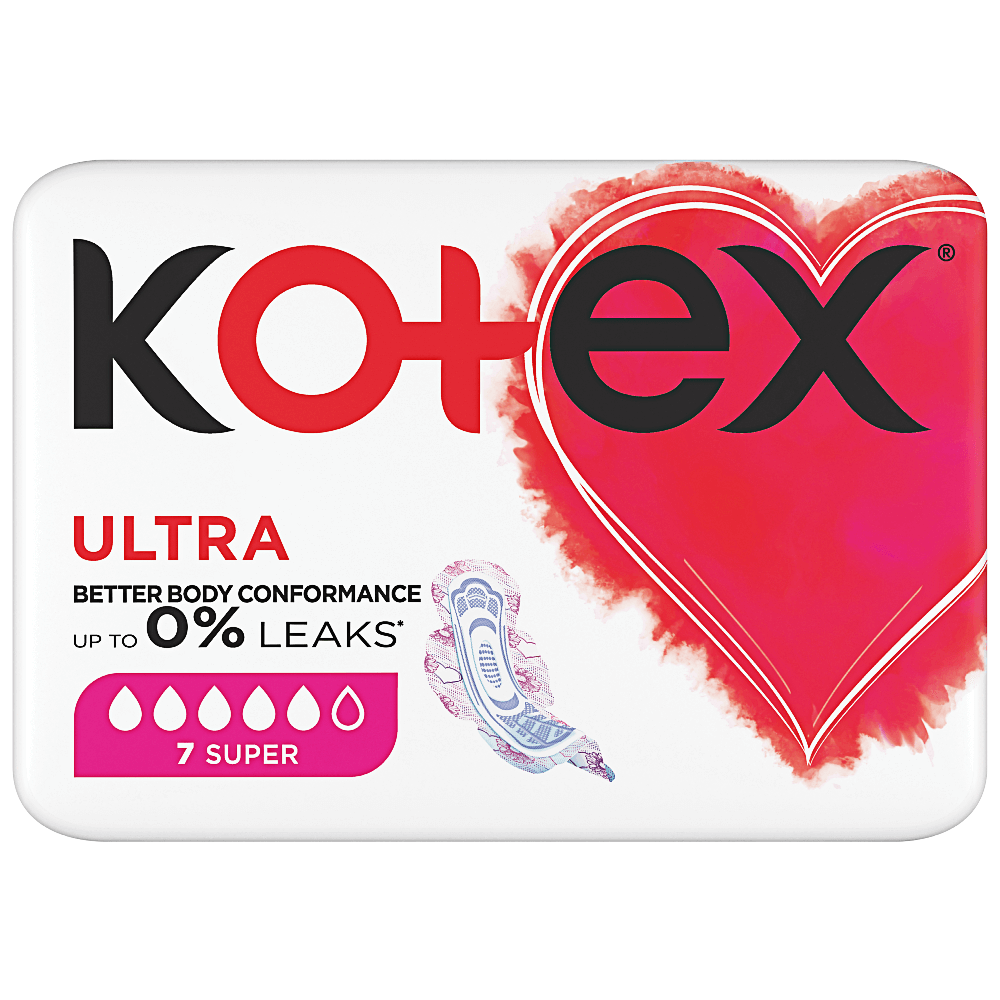 Absorbante Kotex Ultra Super, 7 buc