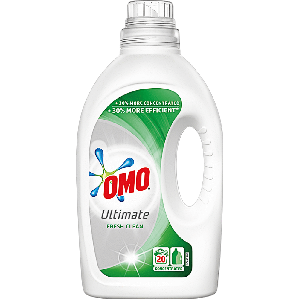 Detergent automat lichid Omo Fresh Clean, 20 spalari, 1 L