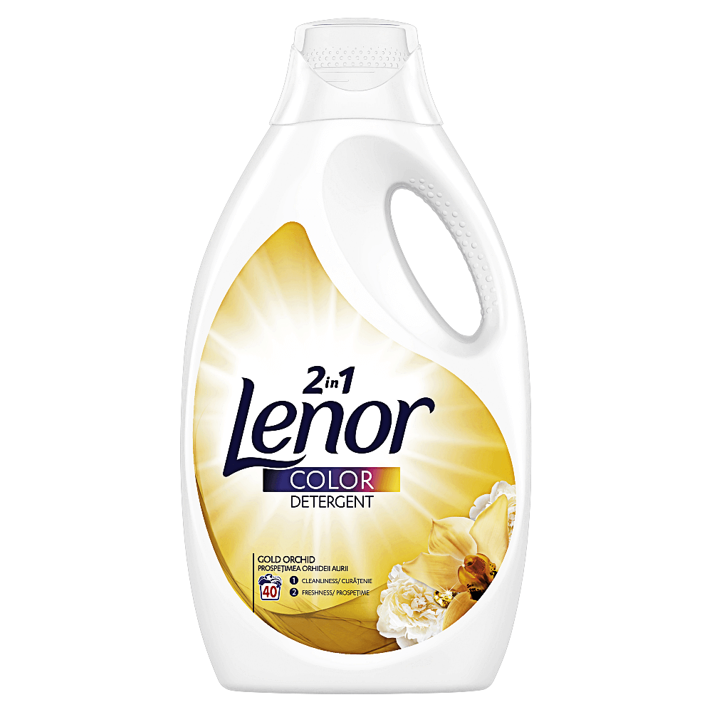Detergent automat lichid Lenor Gold Orchid 40 spalari, 2.2 L
