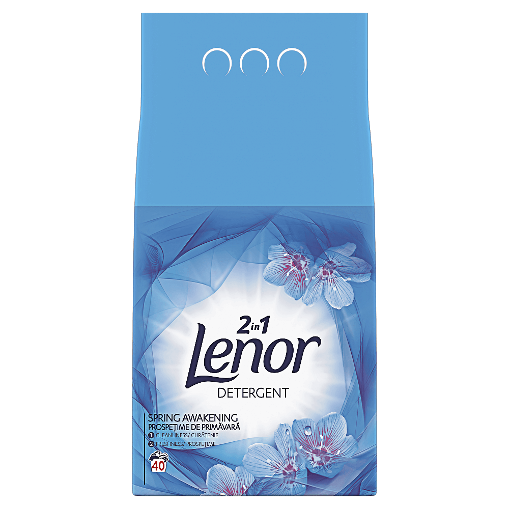 Detergent automat pudra Lenor Spring Awakening 40 spalari, 4kg