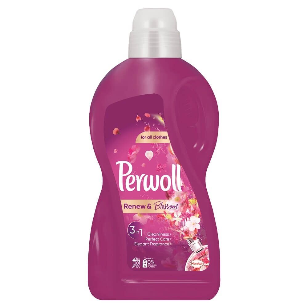 Detergent automat lichid Perwoll Renew and Blossom, 30 spalari 1,8L