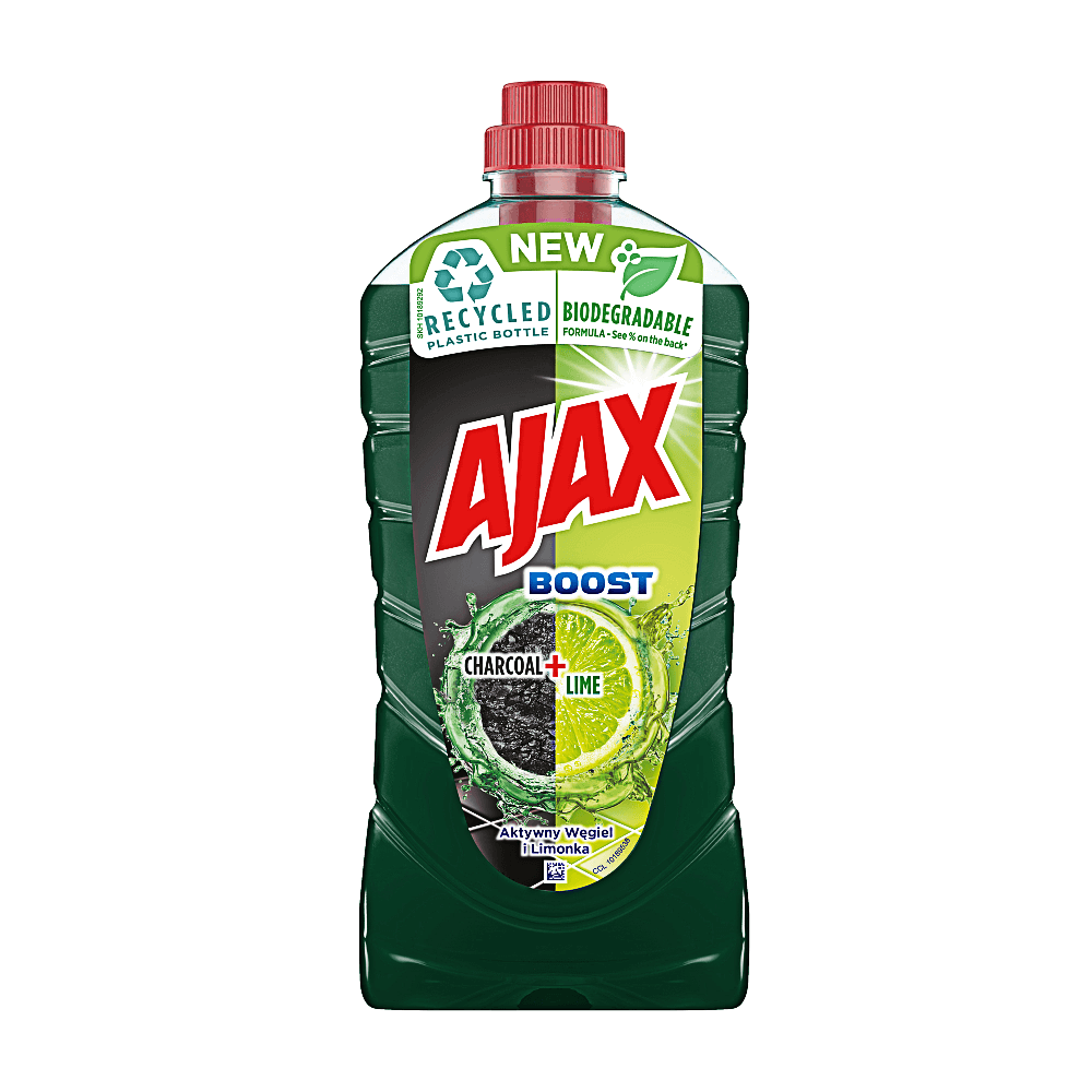 Detergent lichid suprafete Ajax Carbune si Lime Ajax 1L