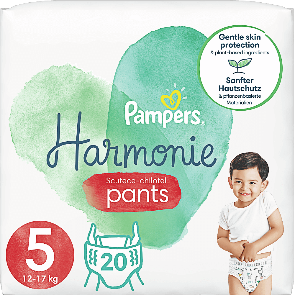 Painting worm shuffle Scutece-chilotel Pampers Harmonie Pants, Marimea 5, 12-17 kg, 20 bucati |  Carrefour Romania
