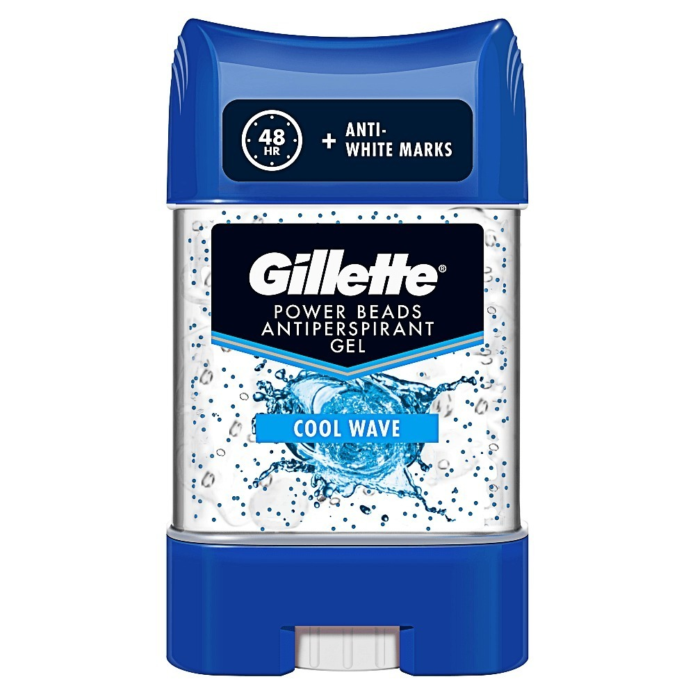 Deodorant gel Gillette Power Beads Cool Wave Triple Protection, 75ml