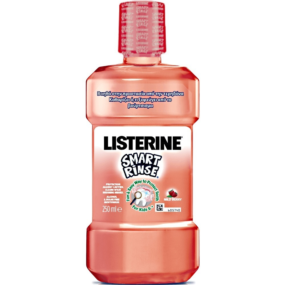 Apa de gura Smart Rinse Listerine 250ml