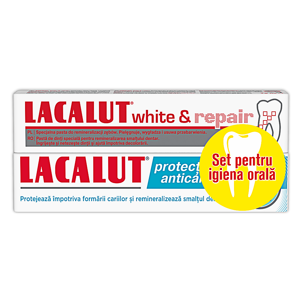 Pasta de dinti Lacalut white & repair 150ml