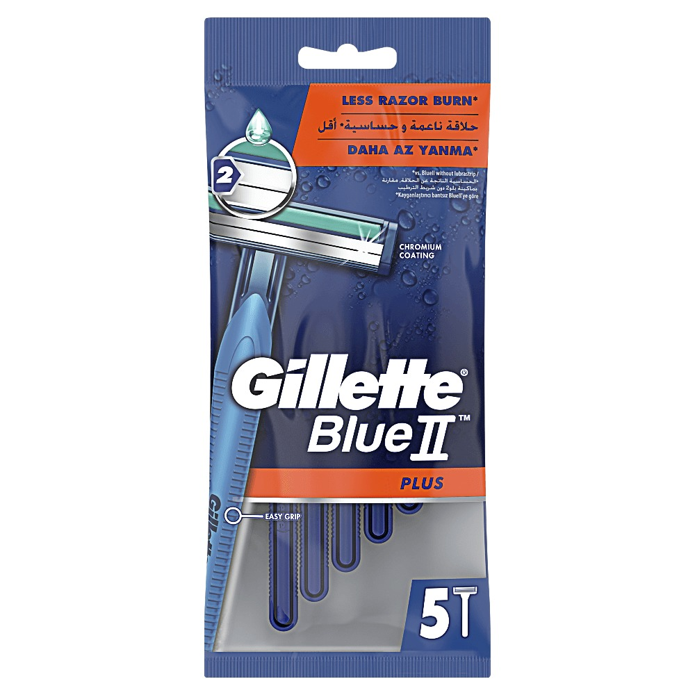 Aparat de ras de unica folosinta Gillette Blue2 Plus, 5buc