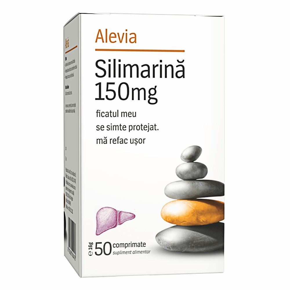 Silimarina Alevia 50 comprimate