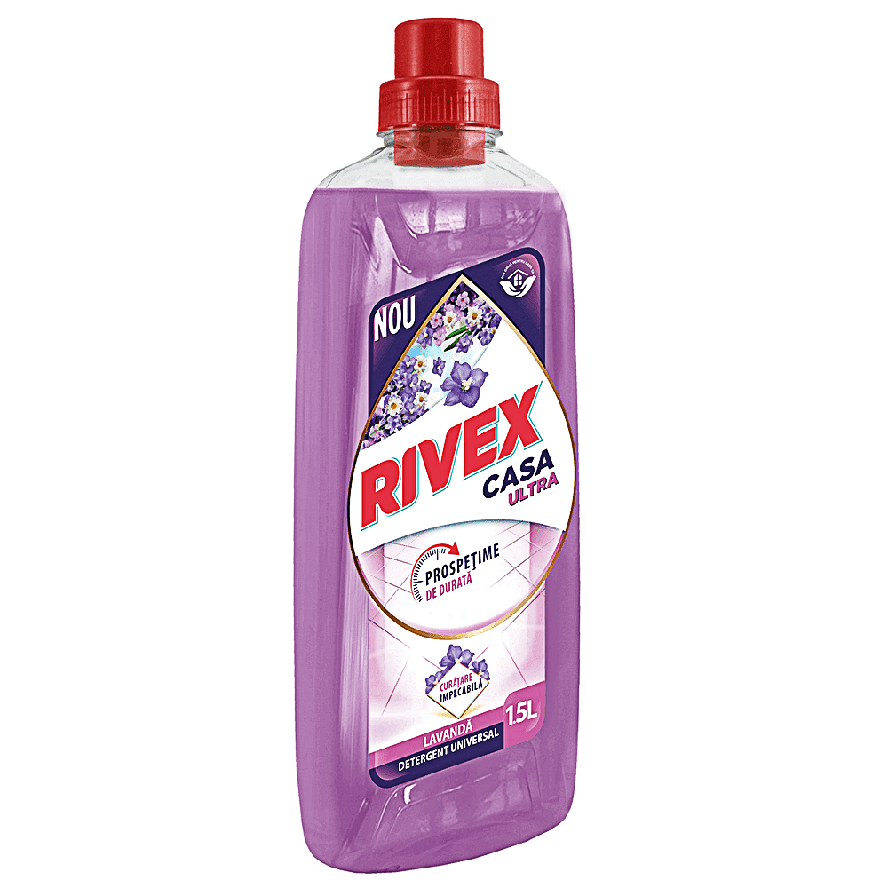 Detergent universal pentru pardoseli, Rivex Casa Ultra Lavanda 1,5l