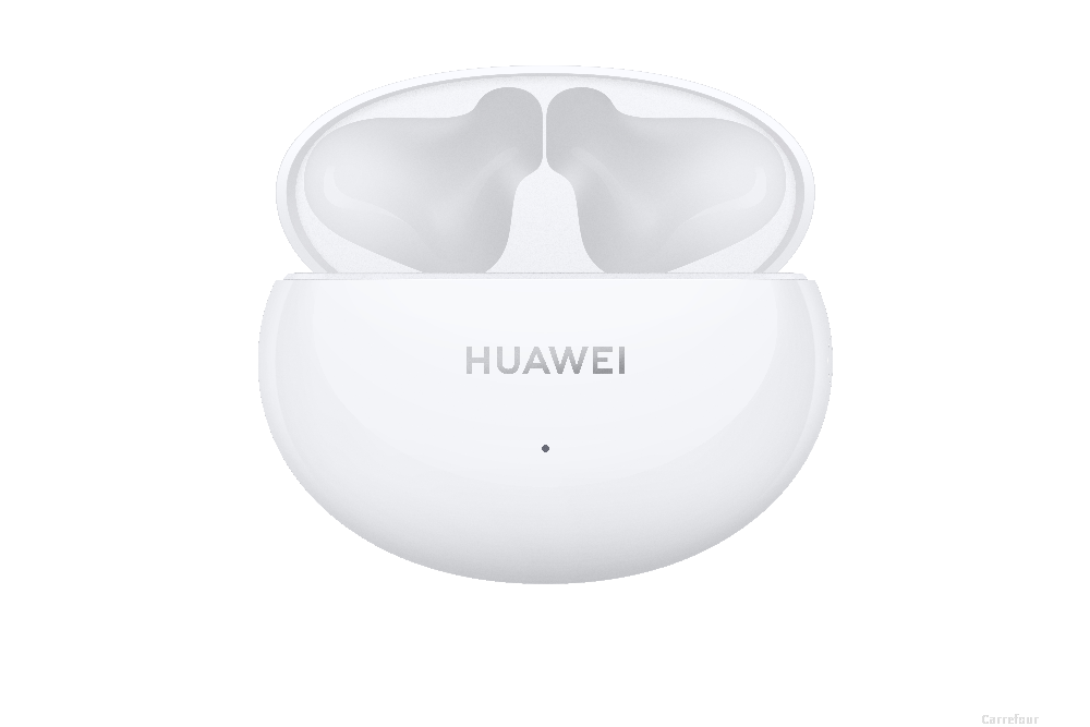 Casti bluetooth Huawei FreeBuds 4i, Anulare activa a zgomotului, 10 ore, Alb