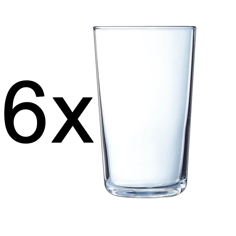 Set 6 pahare sticla transparenta Juice Theo, 30cl