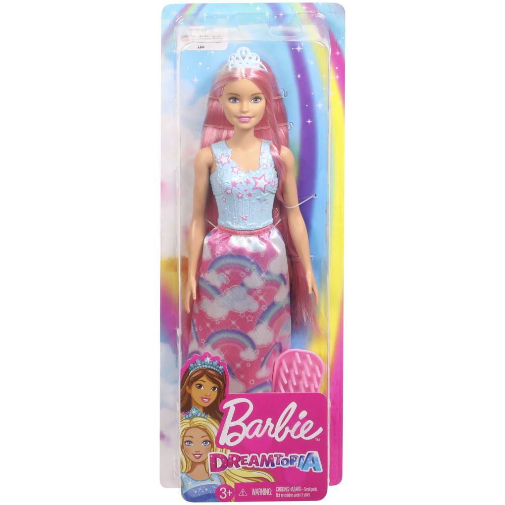 Papusa Barbie Dreamtopia cu perie, Barbie