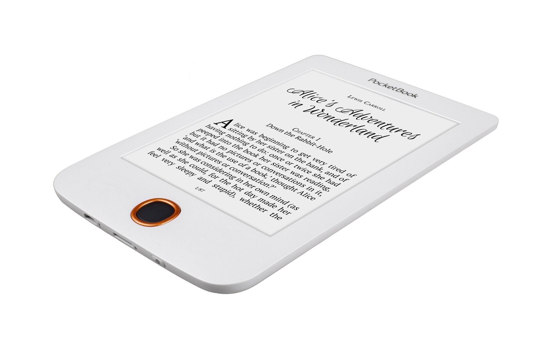 E-reader PocketBook Basic 3, 8GB, 1300mAh, microSD, Alb