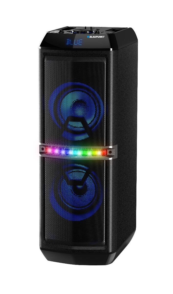 Boxa portabila Blaupunkt PS05, 800 W FM,USB, SD, AUX, Karaoke, Disco LED Lights