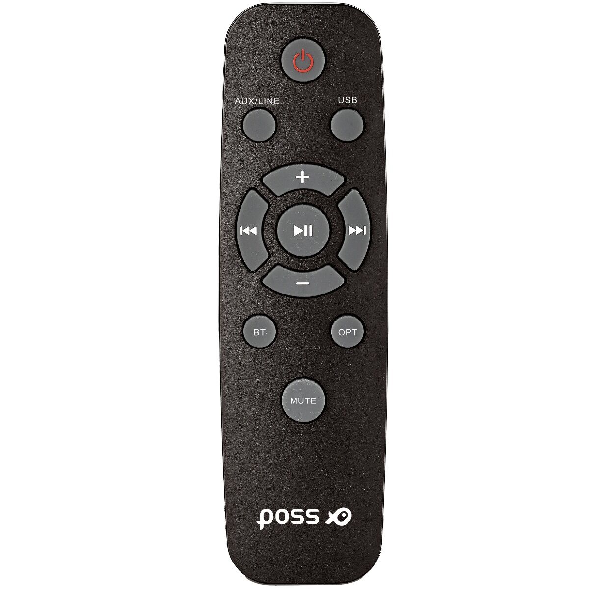 Soundbar PSSB300 Poss, 40W, Bluetooth, Telecomanda, 2.0
