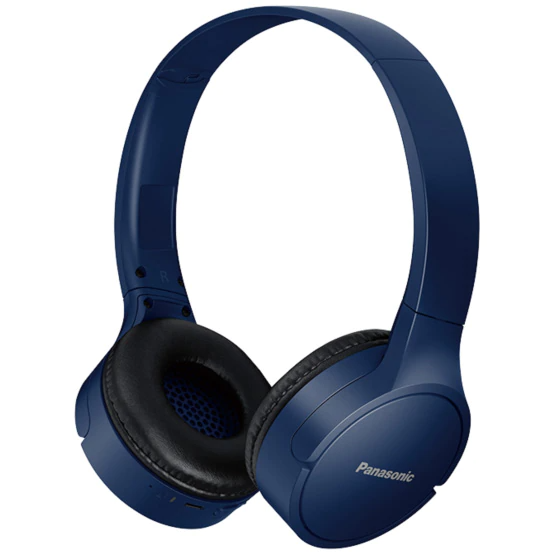 Casti audio on ear Panasonic HF420BLU, Extra Bass Wireless, on-ear, Albastru