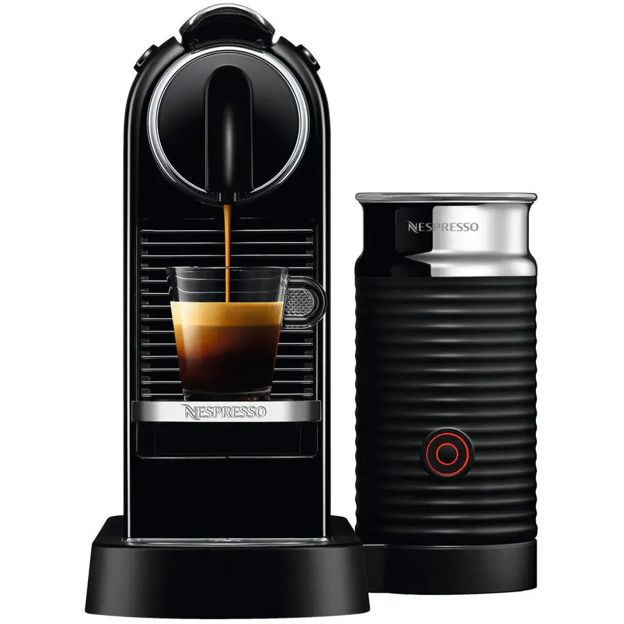 Espressor Nespresso DeLonghi Citiz & Milk EN267.B, 1710 W, 1 L, 19 bar, Negru