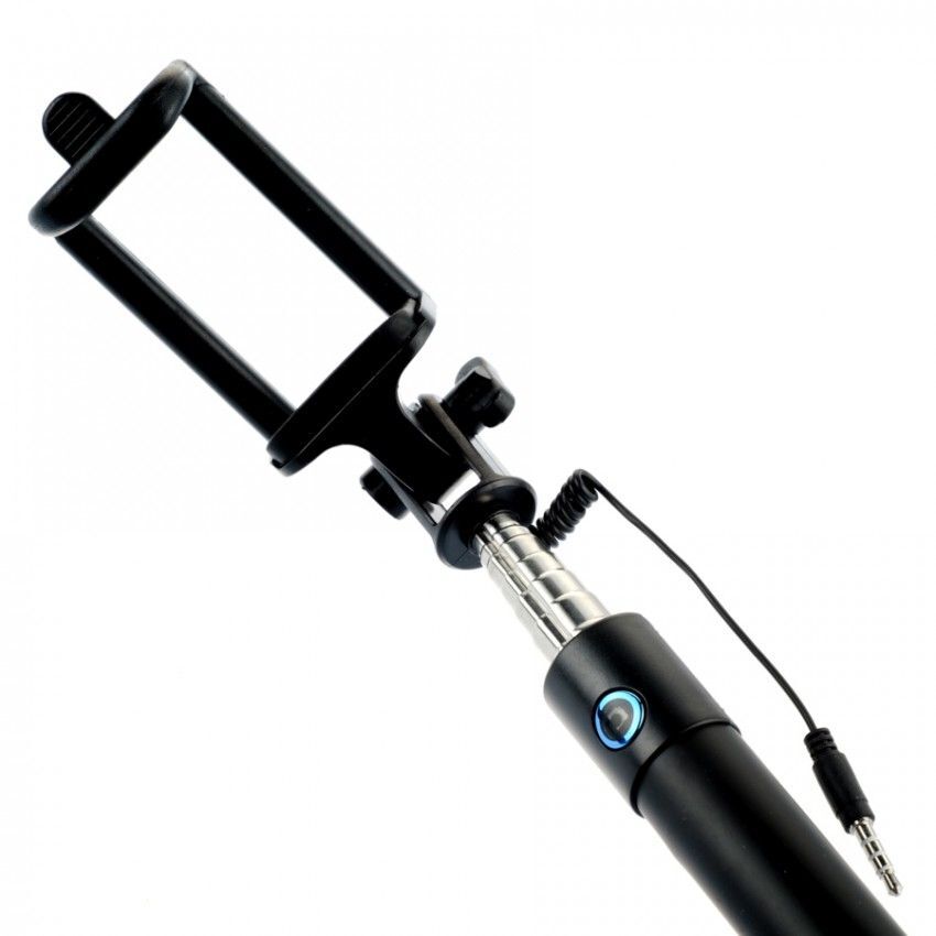 Selfie Stick Premium M76CF Tellur , cu fir, Albastru