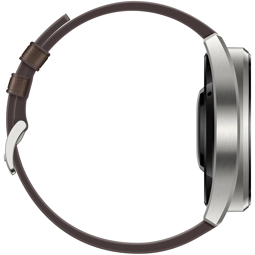 Smartwatch Huawei Watch 3 Pro, 48 mm, Argintiu, curea Brown Leather