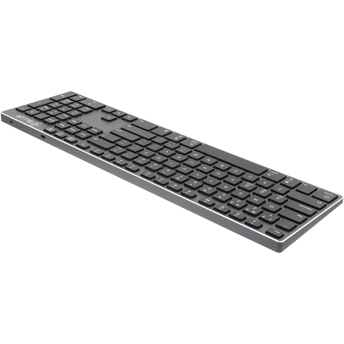 Tastatura wireless Tellur Shade TTL491121, Bluetooth, Gri/Negru