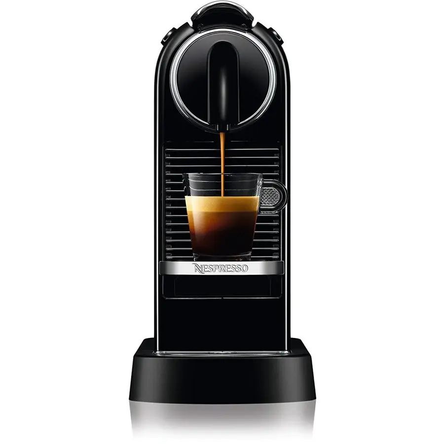 Espressor Nespresso DeLonghi CitiZ EN167.B, 1260 W, 1 L, 19 bar, Negru