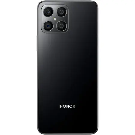 Smartphone Honor X8, Dual SIM, 4G, 6GB, 128GB, Midnight Black