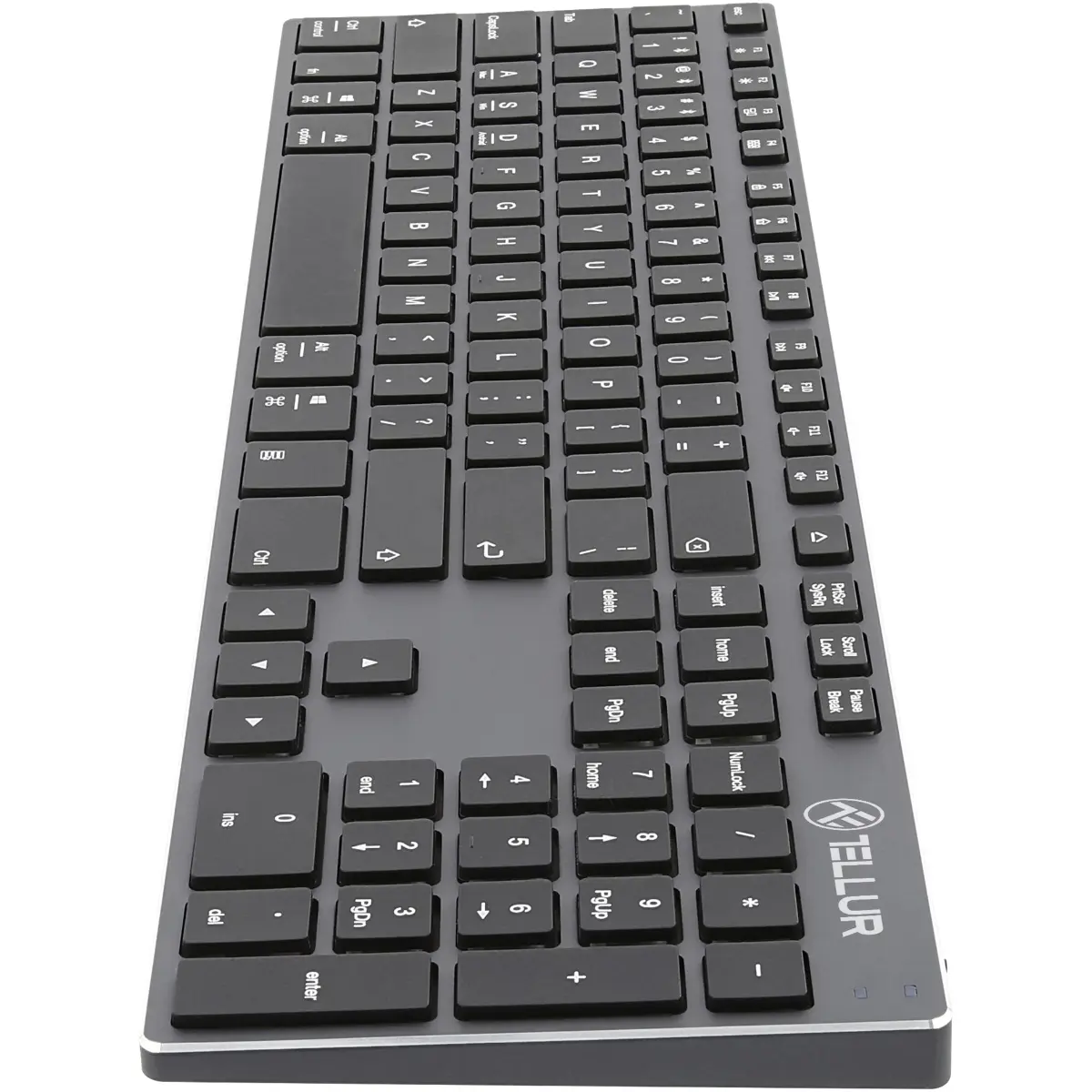Tastatura wireless Tellur Shade TTL491121, Bluetooth, Gri/Negru
