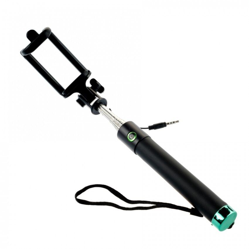 Selfie Stick Premium M76CF Tellur , cu fir, Verde