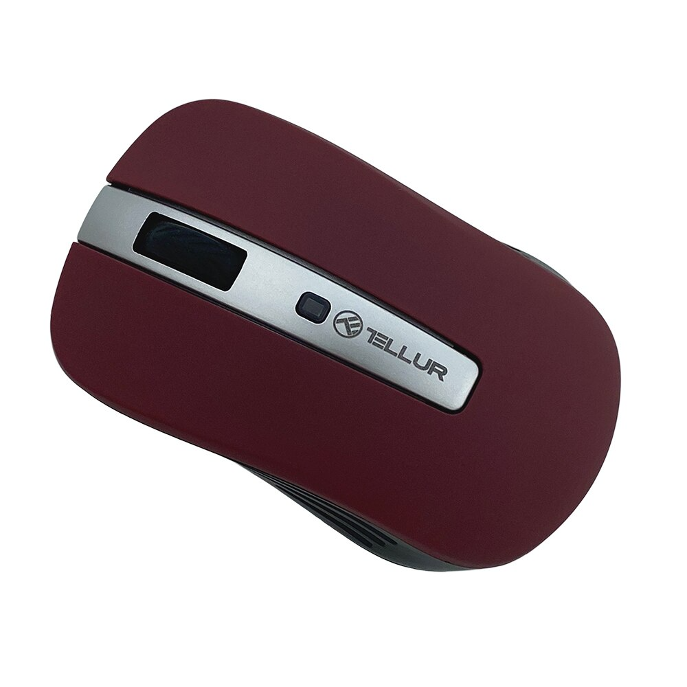 Mouse wireless Tellur Basic, LED, Rosu
