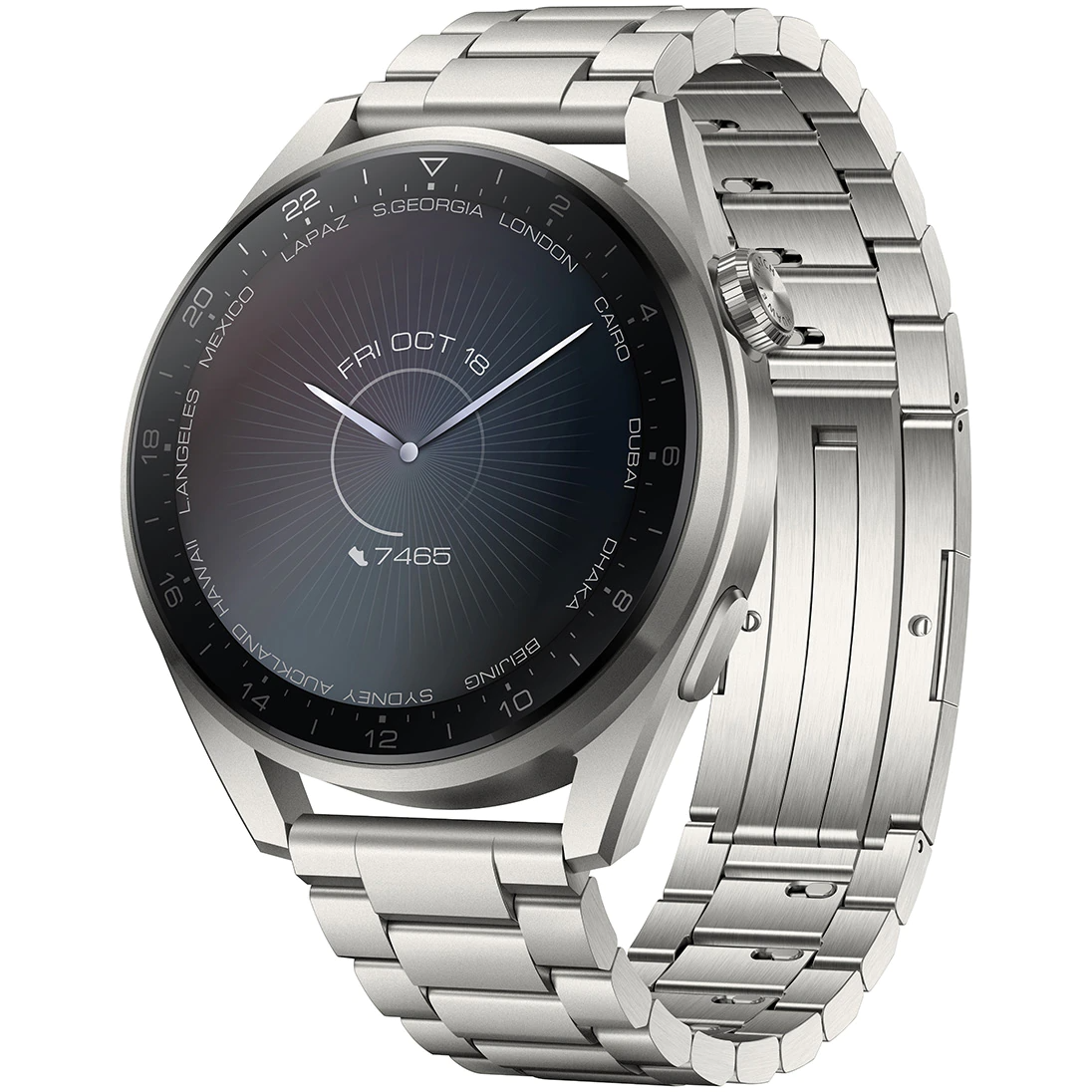 Imaginative pair Coincidence Smartwatch Huawei Watch 3 Pro, 48 mm, Titanium, curea Metal | Carrefour  Romania