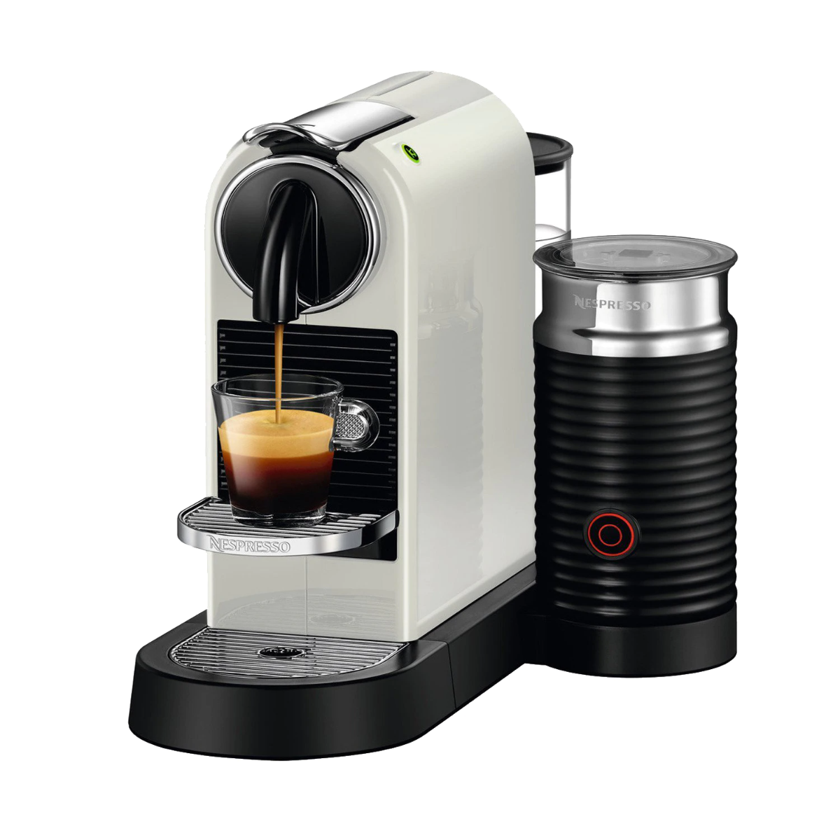 Espressor automat Nespresso Citiz&Milk D123W, 1720 W, 1 Litru, 19 bar, Alb